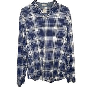 J. Crew Button Down Plaid Long Sleeve Shirt